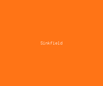 sinkfield meaning, definitions, synonyms