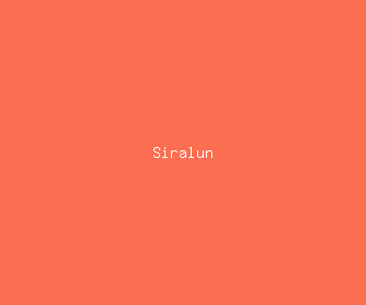 siralun meaning, definitions, synonyms