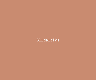 slidewalks meaning, definitions, synonyms