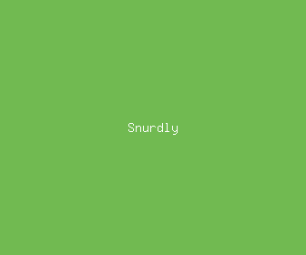snurdly meaning, definitions, synonyms
