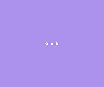 sohodo meaning, definitions, synonyms