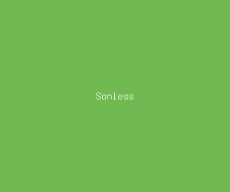 sonless meaning, definitions, synonyms