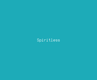 spiritless meaning, definitions, synonyms