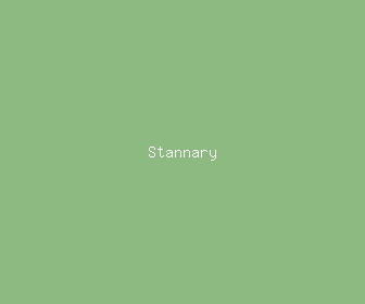 stannary meaning, definitions, synonyms