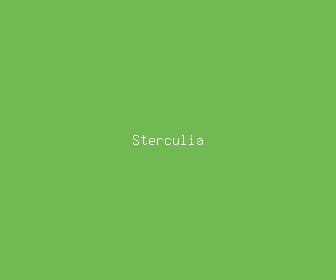 sterculia meaning, definitions, synonyms