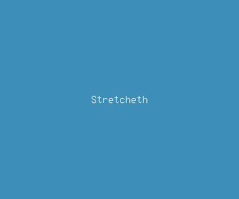 stretcheth meaning, definitions, synonyms