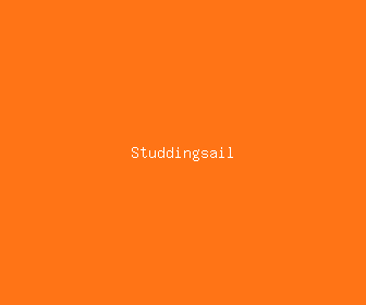 studdingsail meaning, definitions, synonyms