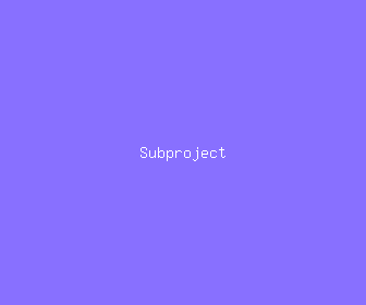 subproject meaning, definitions, synonyms
