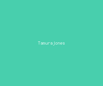 tamurajones meaning, definitions, synonyms