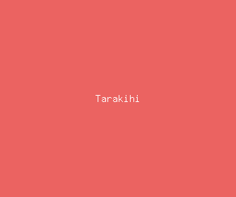tarakihi meaning, definitions, synonyms