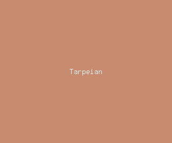 tarpeian meaning, definitions, synonyms
