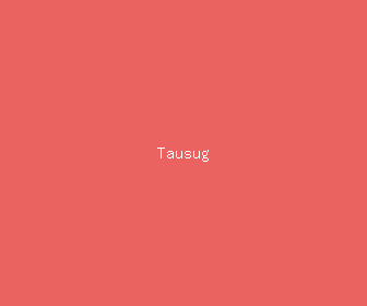 tausug meaning, definitions, synonyms