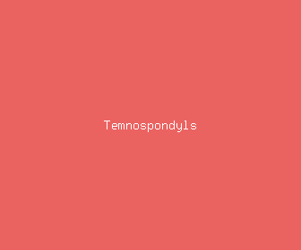 temnospondyls meaning, definitions, synonyms