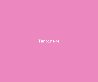 terpinene meaning, definitions, synonyms