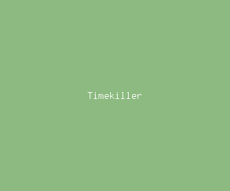 timekiller meaning, definitions, synonyms