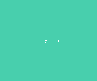 tolgoiipo meaning, definitions, synonyms