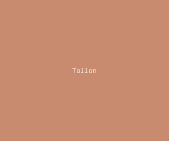 tollon meaning, definitions, synonyms