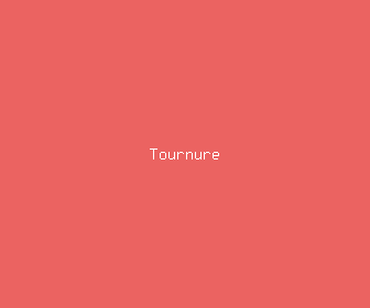 tournure meaning, definitions, synonyms