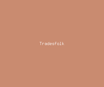 tradesfolk meaning, definitions, synonyms