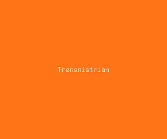 transnistrian meaning, definitions, synonyms