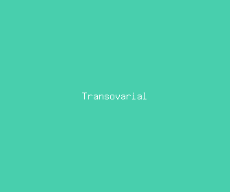 transovarial meaning, definitions, synonyms