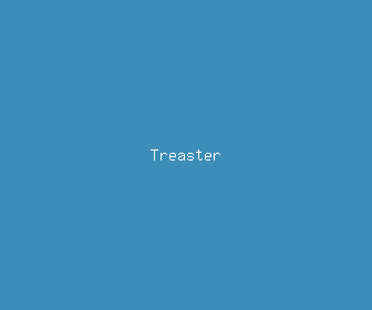 treaster meaning, definitions, synonyms