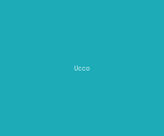 ucco meaning, definitions, synonyms