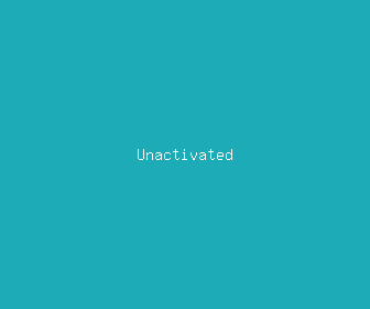unactivated meaning, definitions, synonyms