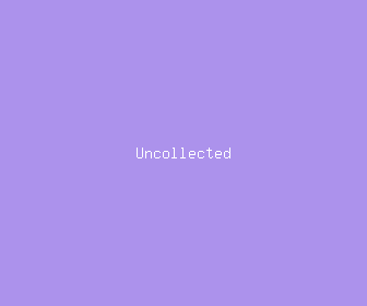 uncollected meaning, definitions, synonyms