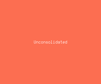unconsolidated meaning, definitions, synonyms