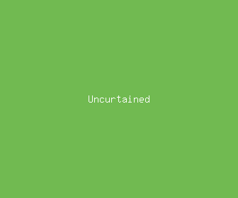 uncurtained meaning, definitions, synonyms