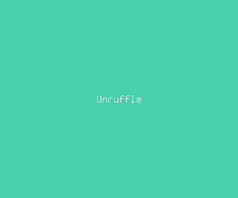 unruffle meaning, definitions, synonyms