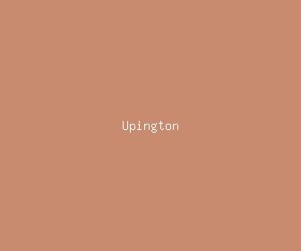 upington meaning, definitions, synonyms