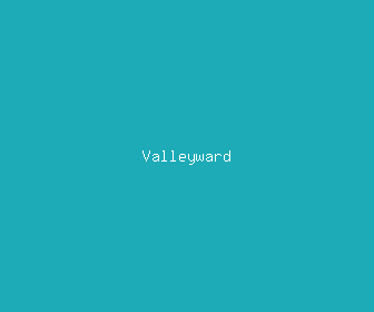 valleyward meaning, definitions, synonyms