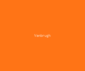 vanbrugh meaning, definitions, synonyms