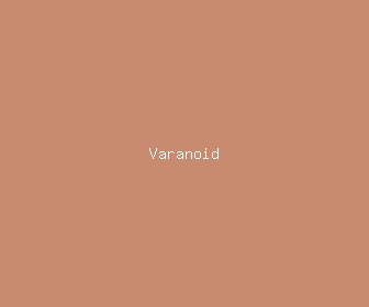 varanoid meaning, definitions, synonyms