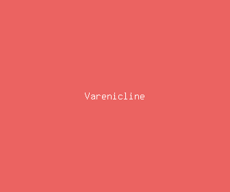 varenicline meaning, definitions, synonyms