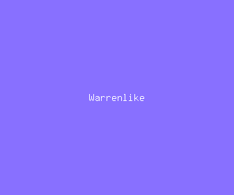 warrenlike meaning, definitions, synonyms