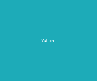 yabber meaning, definitions, synonyms