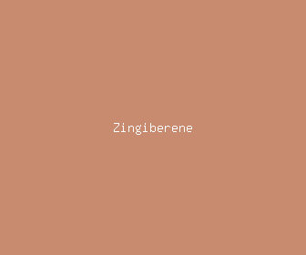 zingiberene meaning, definitions, synonyms