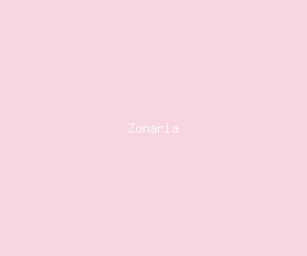 zonaria meaning, definitions, synonyms
