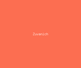 zuvanich meaning, definitions, synonyms