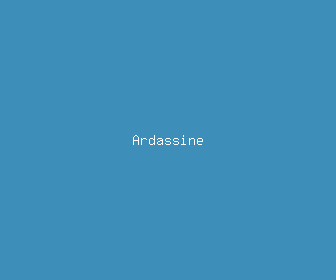 ardassine meaning, definitions, synonyms