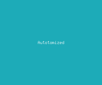 autotomized meaning, definitions, synonyms