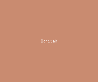 baritah meaning, definitions, synonyms