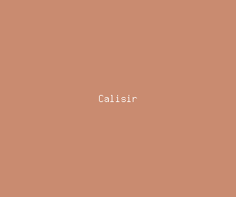 calisir meaning, definitions, synonyms