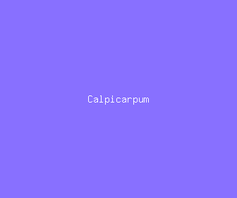 calpicarpum meaning, definitions, synonyms