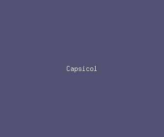 capsicol meaning, definitions, synonyms