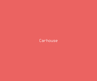 carhouse meaning, definitions, synonyms