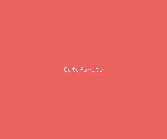 cataforite meaning, definitions, synonyms